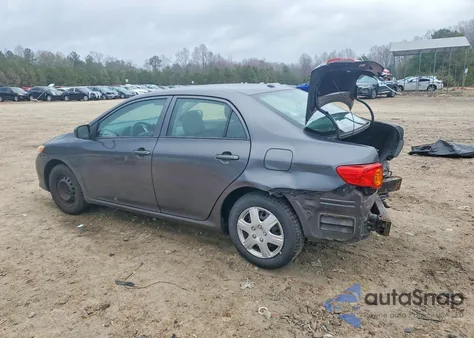 2010 Toyota Corolla Base из США, поврежденный, VIN 2T1BU4EE9AC526093
